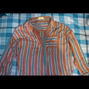 Striped Button Up Shirt